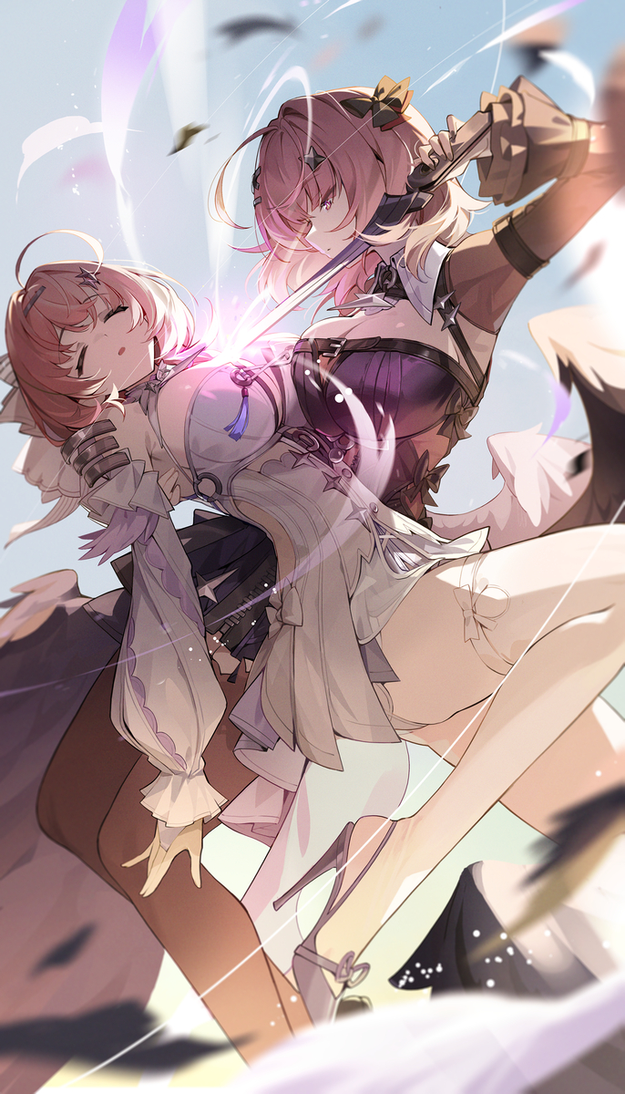 This is a pixiv picture whose title is 「一瞬だって, 永遠になる。」.