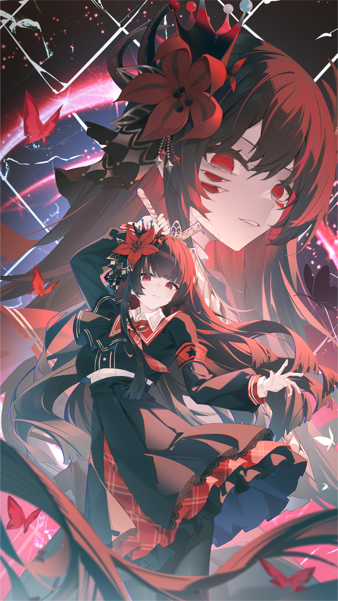 This is a pixiv picture whose title is 我不会屈服于这近乎无解的循环.