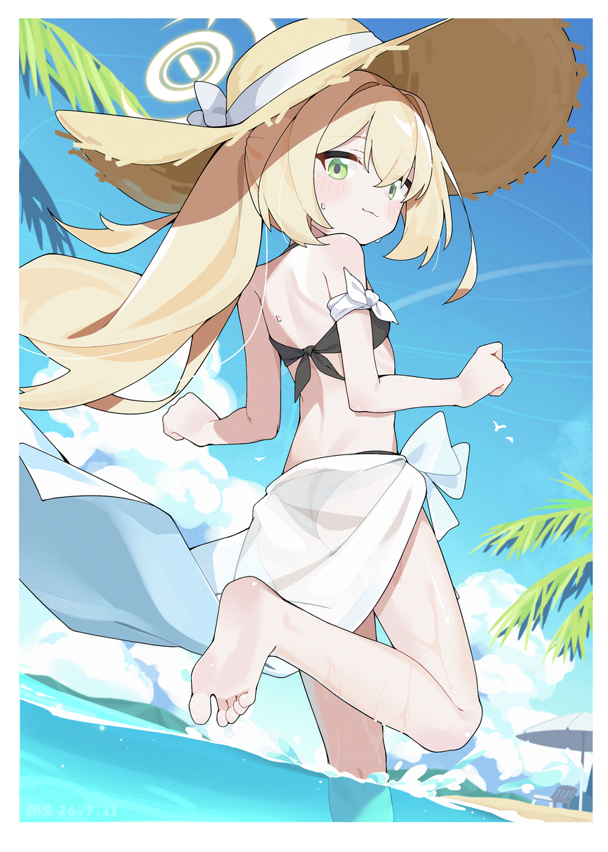 This is a pixiv picture whose title is ☀️🌊.