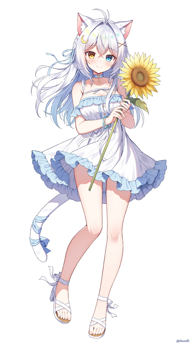 This is a pixiv picture whose title is アイナちゃん🤍.