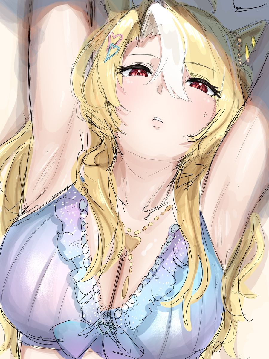 This is a pixiv picture whose title is 水着パンドラありがとう.
