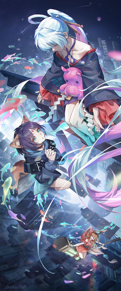 This is a pixiv picture whose title is 神圣.