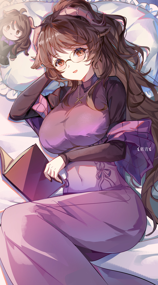 This is a pixiv picture whose title is 羊妈.