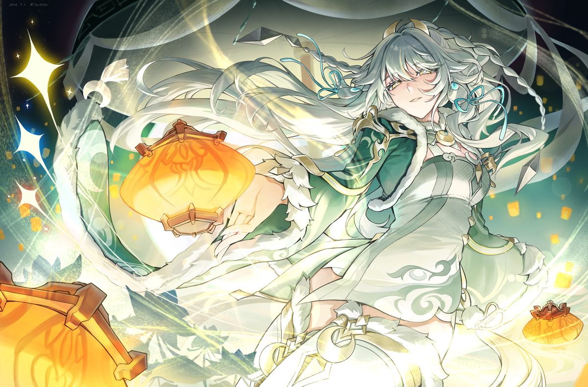 This is a pixiv picture whose title is 兹白.