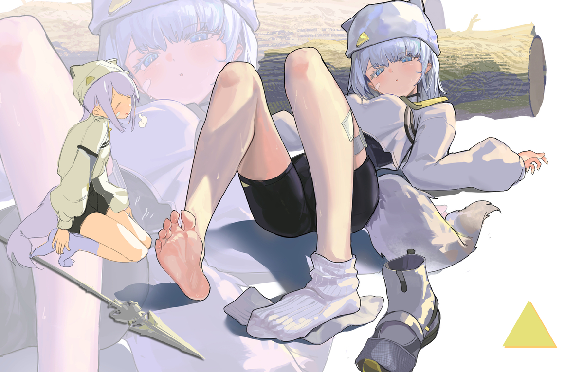 This is a pixiv picture whose title is あつい.
