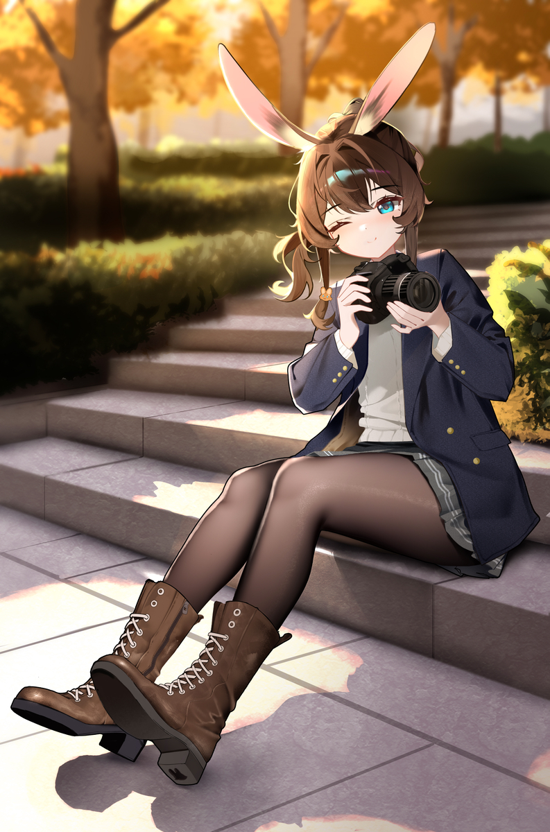 This is a pixiv picture whose title is 咔擦~.