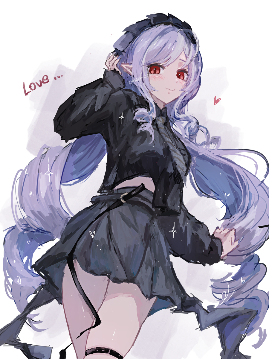 This is a pixiv picture whose title is ビビアンちゃんコラボ衣装.
