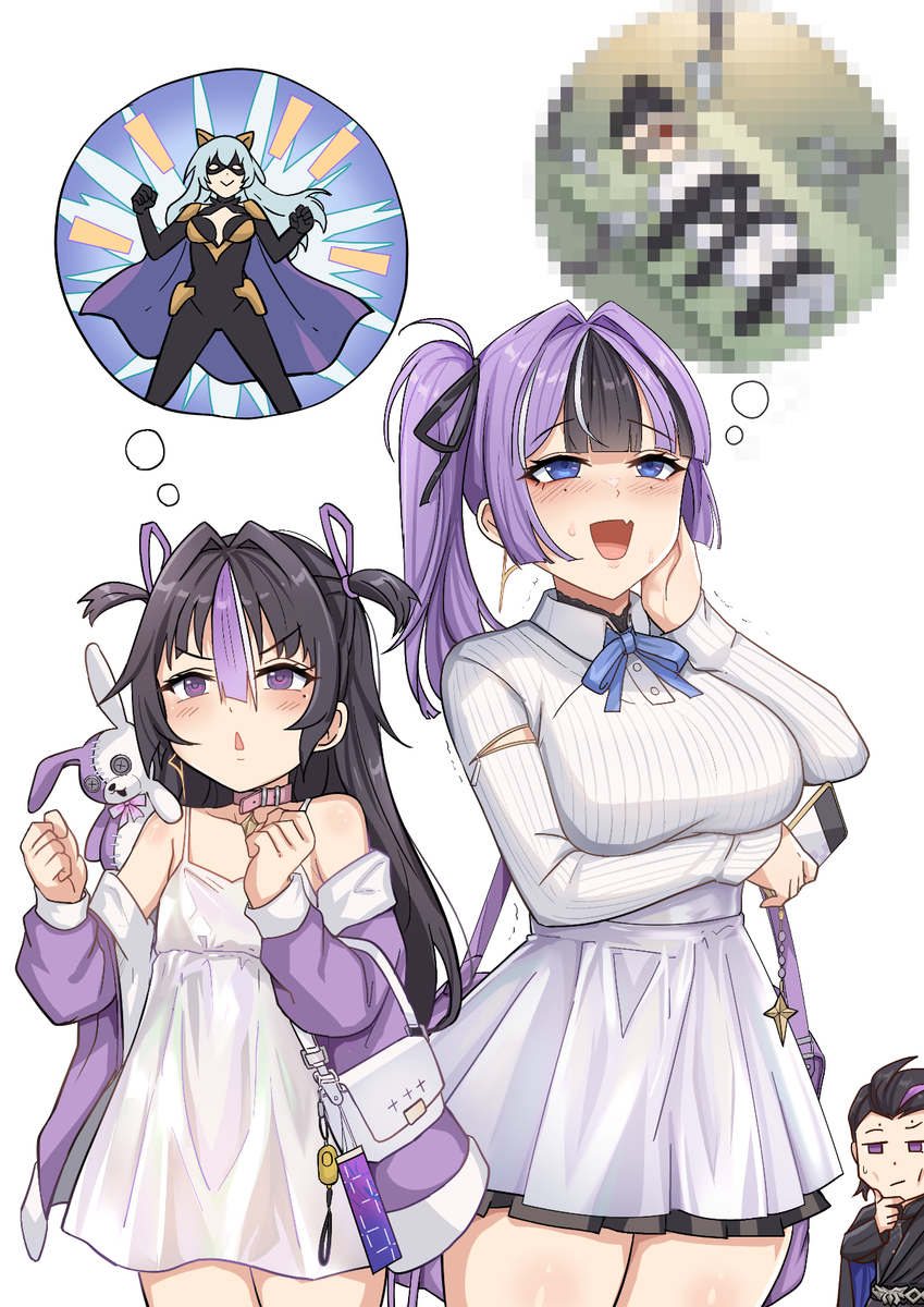 This is a pixiv picture whose title is Jien&Syuen.