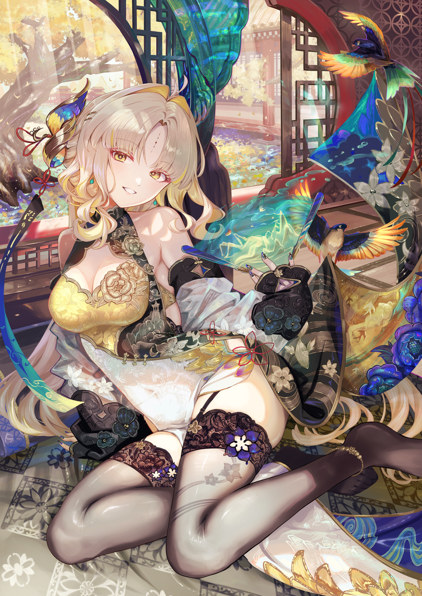 This is a pixiv picture whose title is 鳴潮　穂穂.