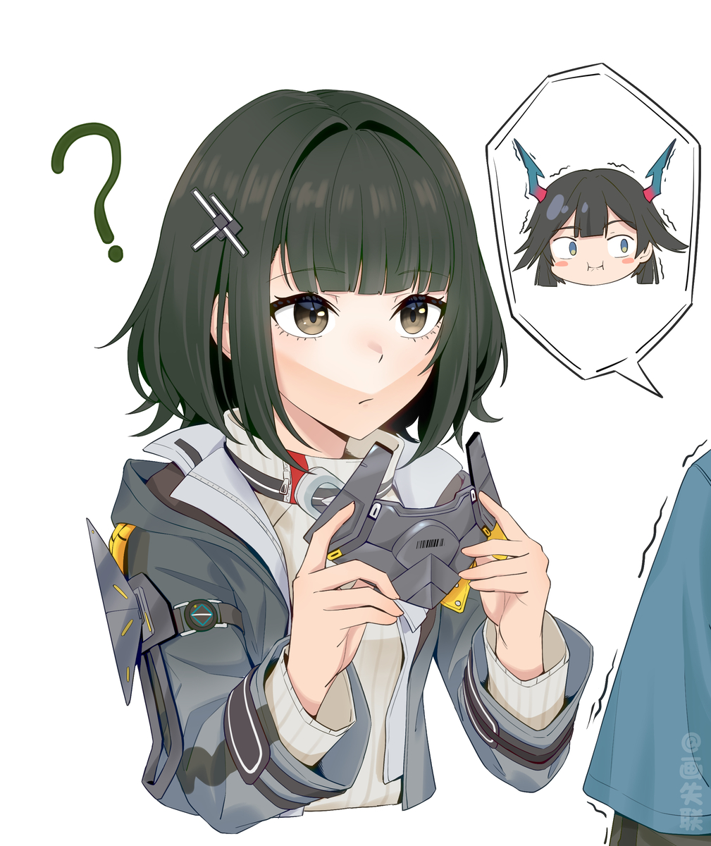 This is a pixiv picture whose title is 当管理员摘下面具.