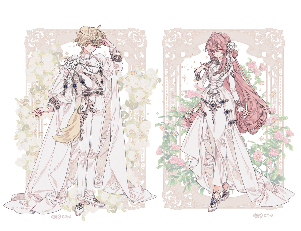 This is a pixiv picture whose title is 💖cm💖.