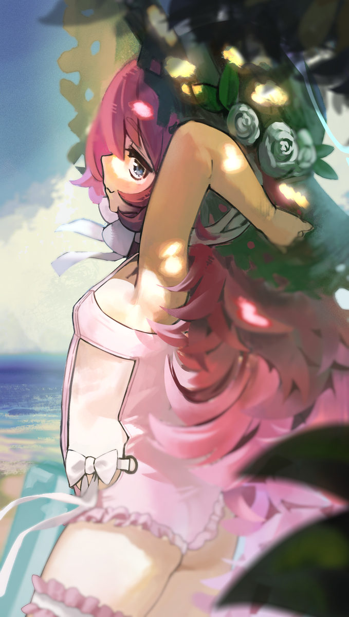 This is a pixiv picture whose title is イロハ.