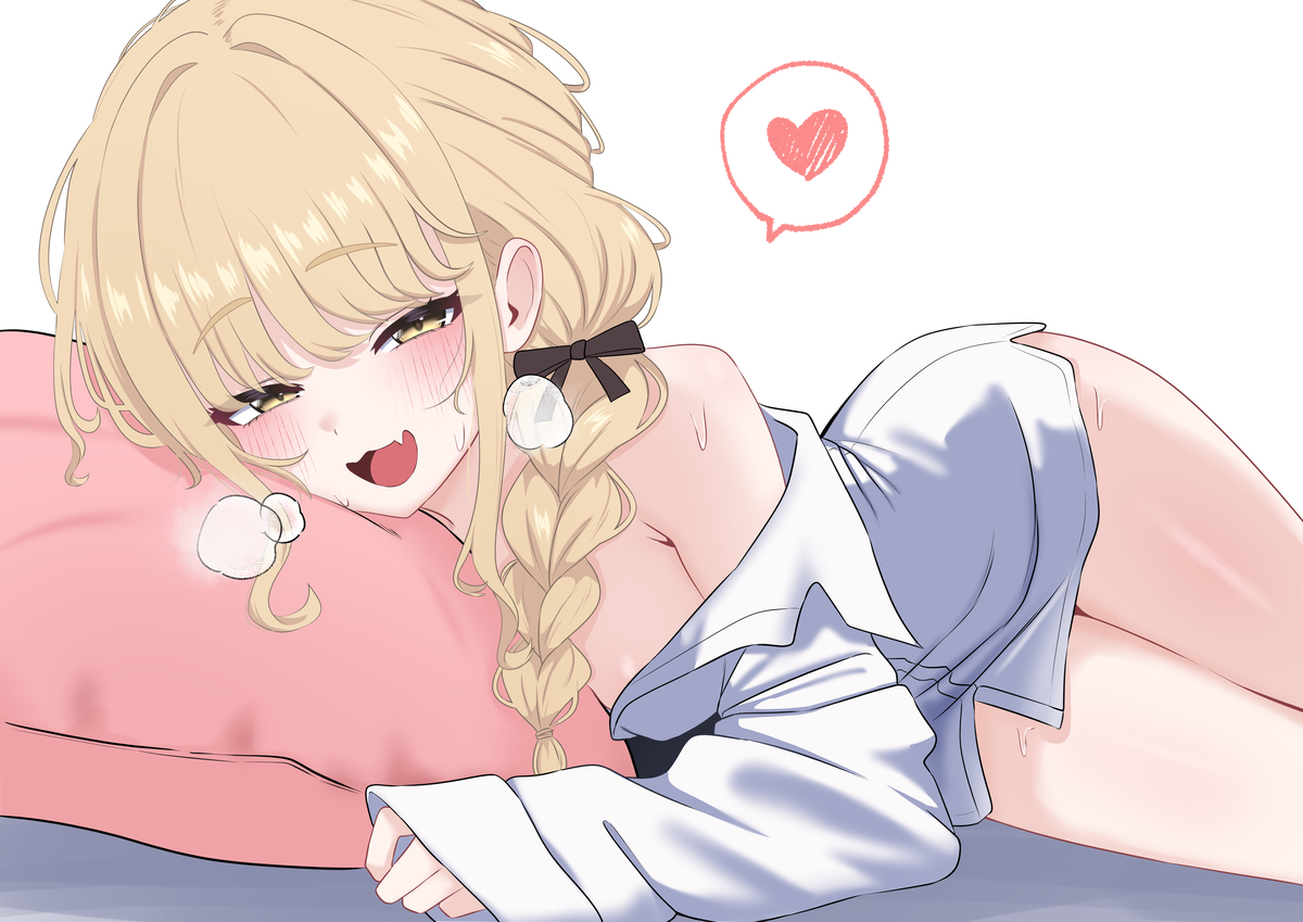 This is a pixiv picture whose title is 藤田ことね.