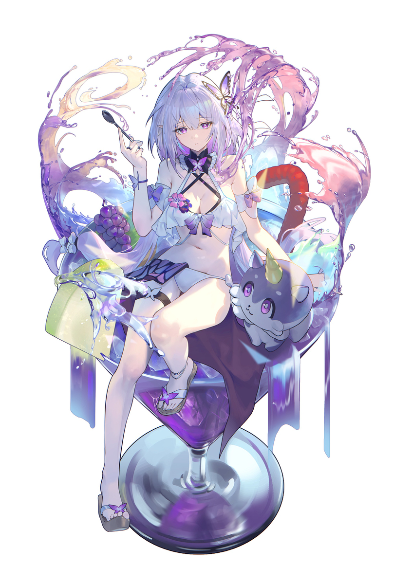 This is a pixiv picture whose title is キャストリス・グレープスカッシュ.