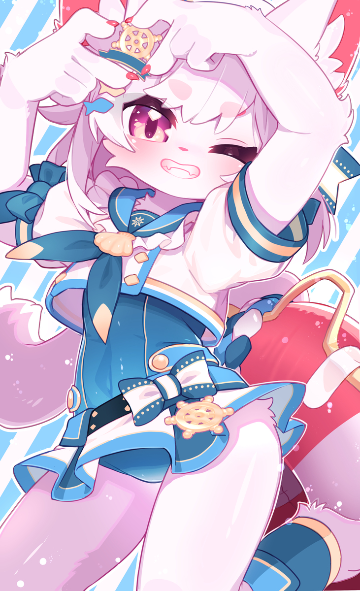 This is a pixiv picture whose title is 【３D衣装】Shelluna-シェルーナ-.