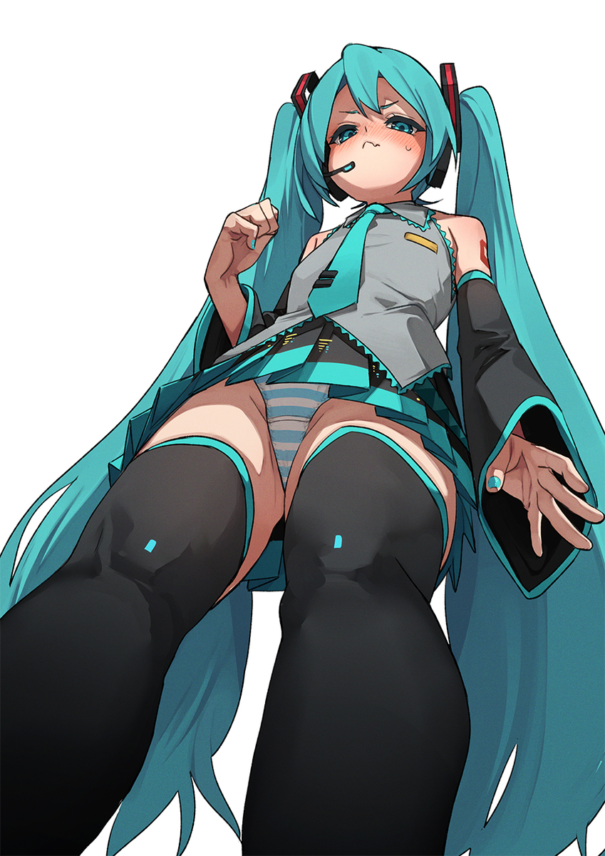 This is a pixiv picture whose title is ミクさん.