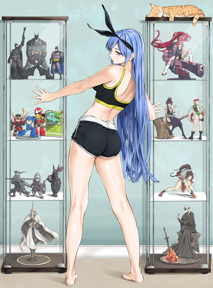 This is a pixiv picture whose title is nerd’s collection.