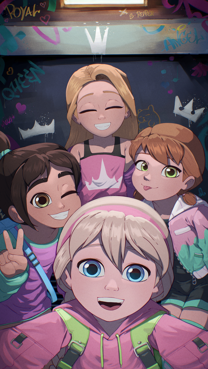 This is a pixiv picture whose title is Queens.