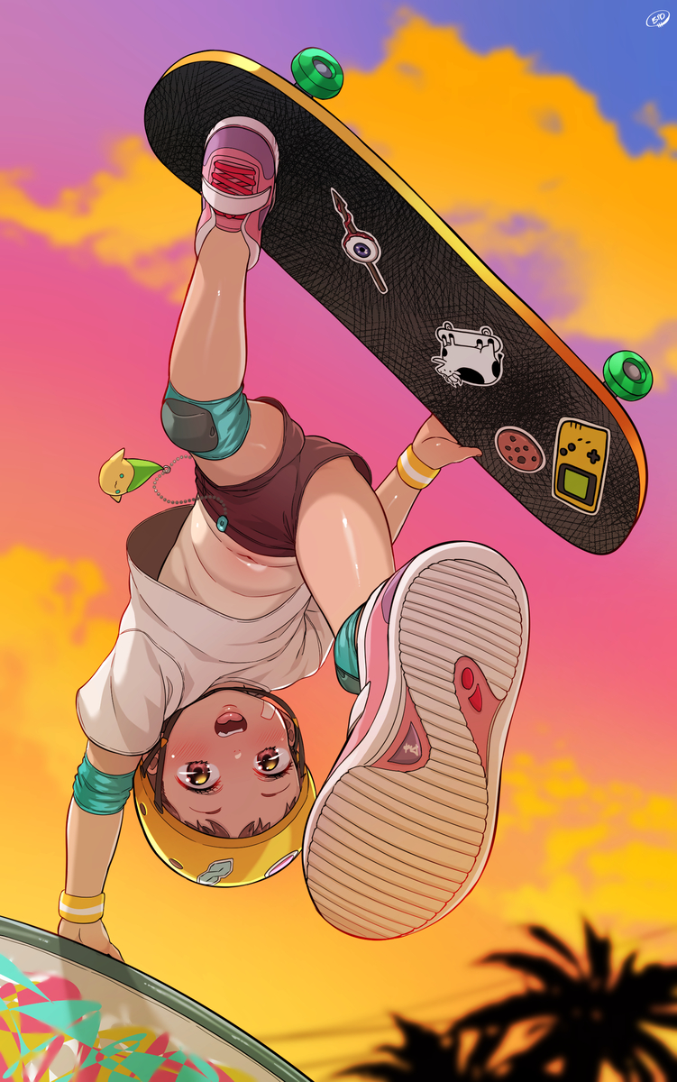 This is a pixiv picture whose title is YOUNGER IN MY MIND.