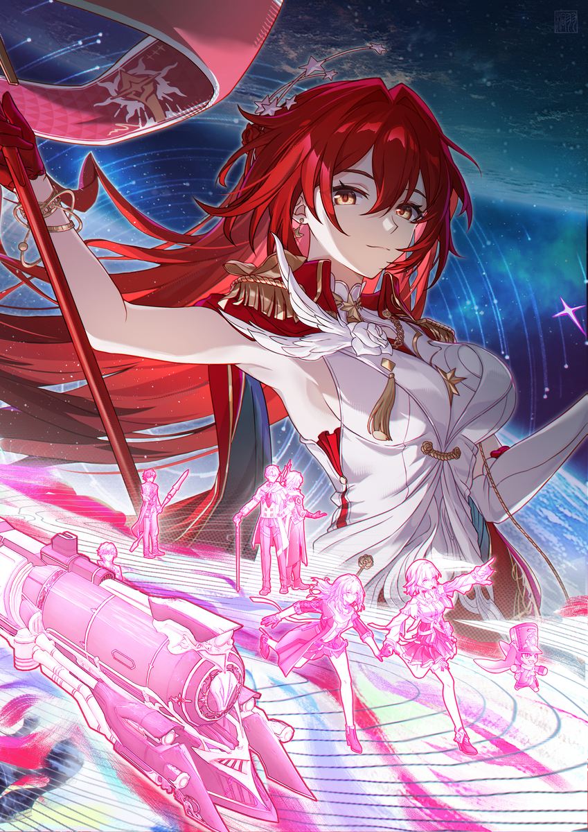 This is a pixiv picture whose title is 开拓，与你一起！🌠.
