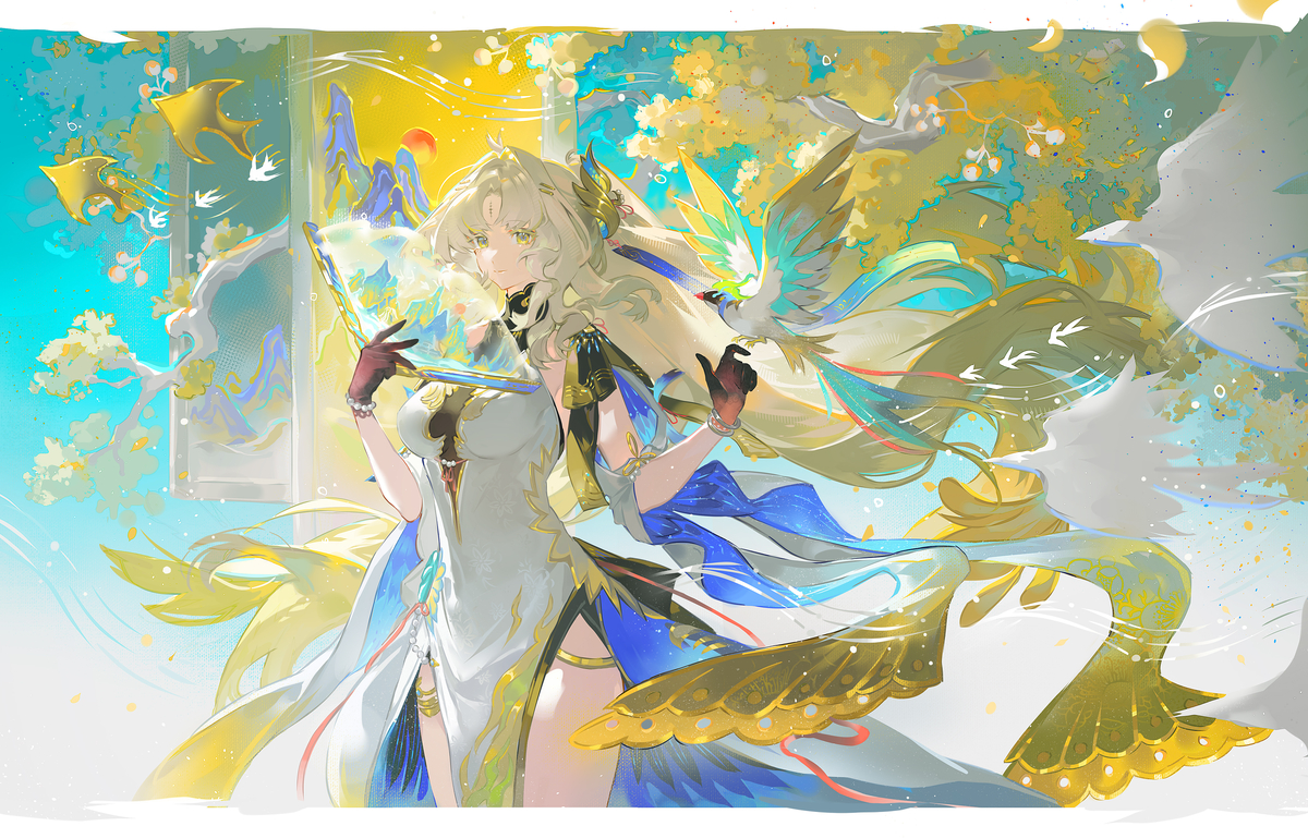 This is a pixiv picture whose title is 穗穗.