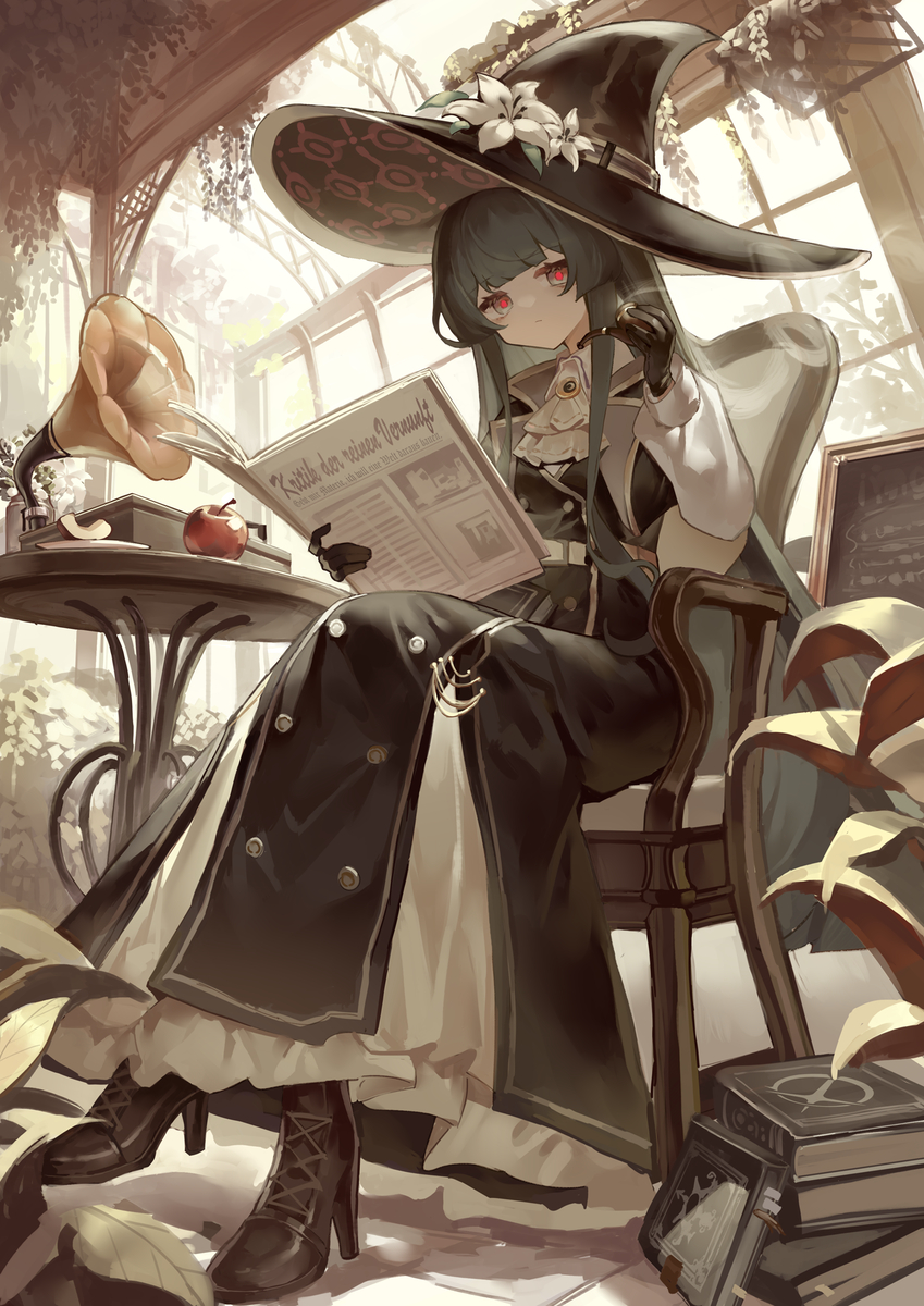 This is a pixiv picture whose title is Witch's Garden.