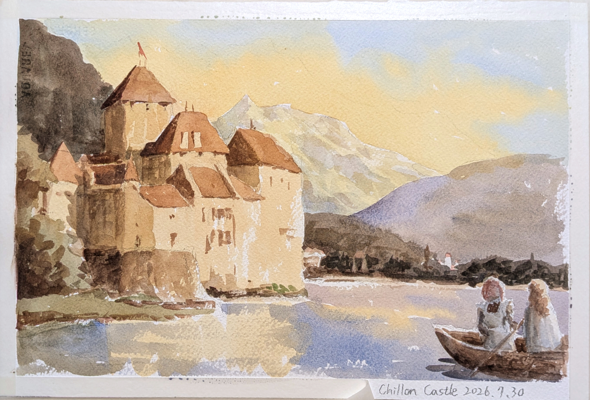 This is a pixiv picture whose title is Chillon Castle 260730.