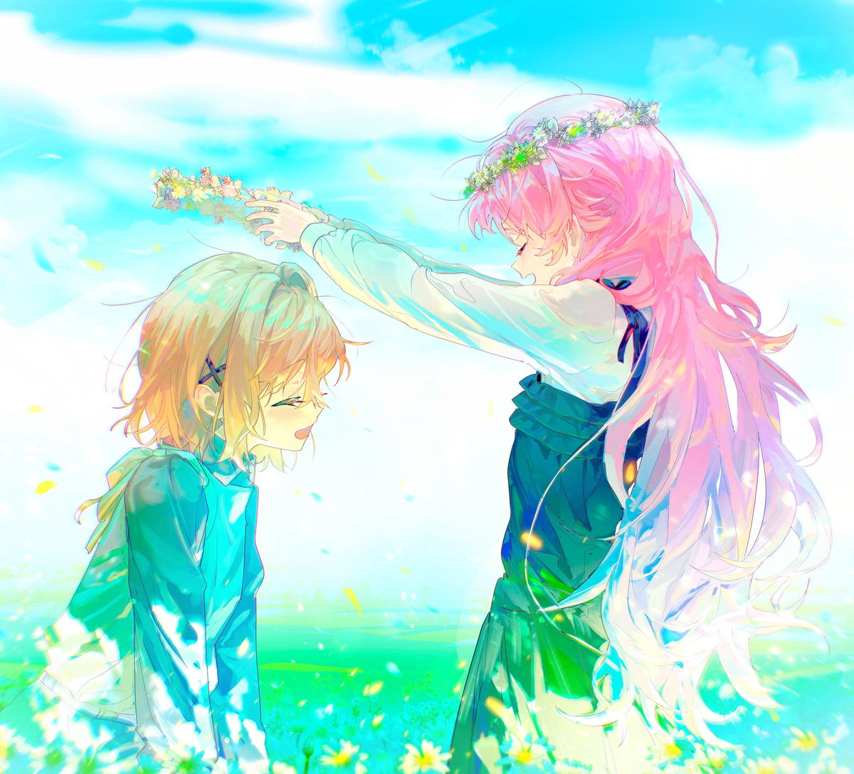This is a pixiv picture whose title is ✿.