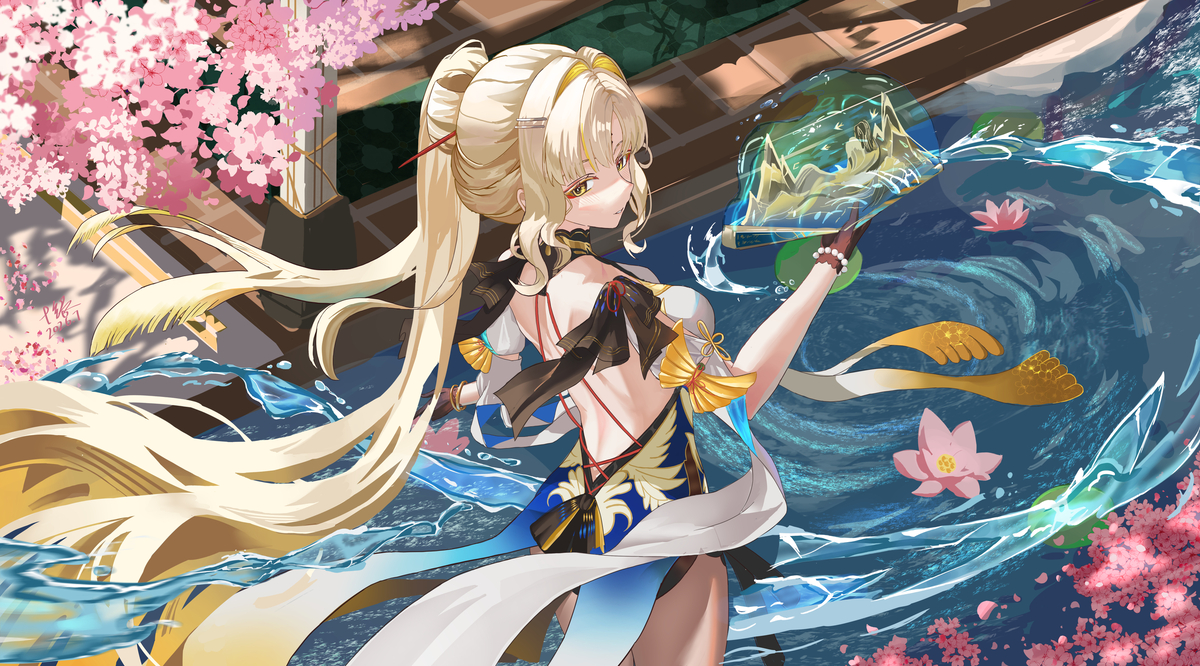 This is a pixiv picture whose title is 穗穗.