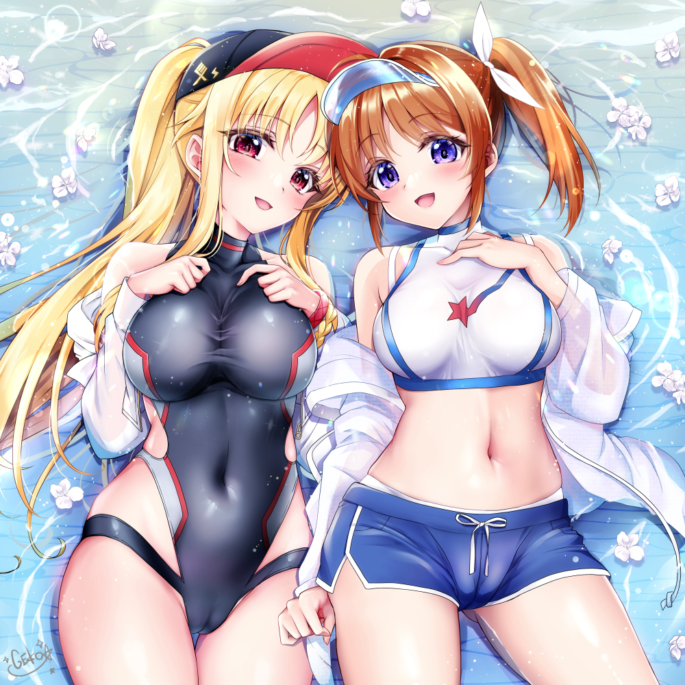This is a pixiv picture whose title is リリカル☆バケーション.