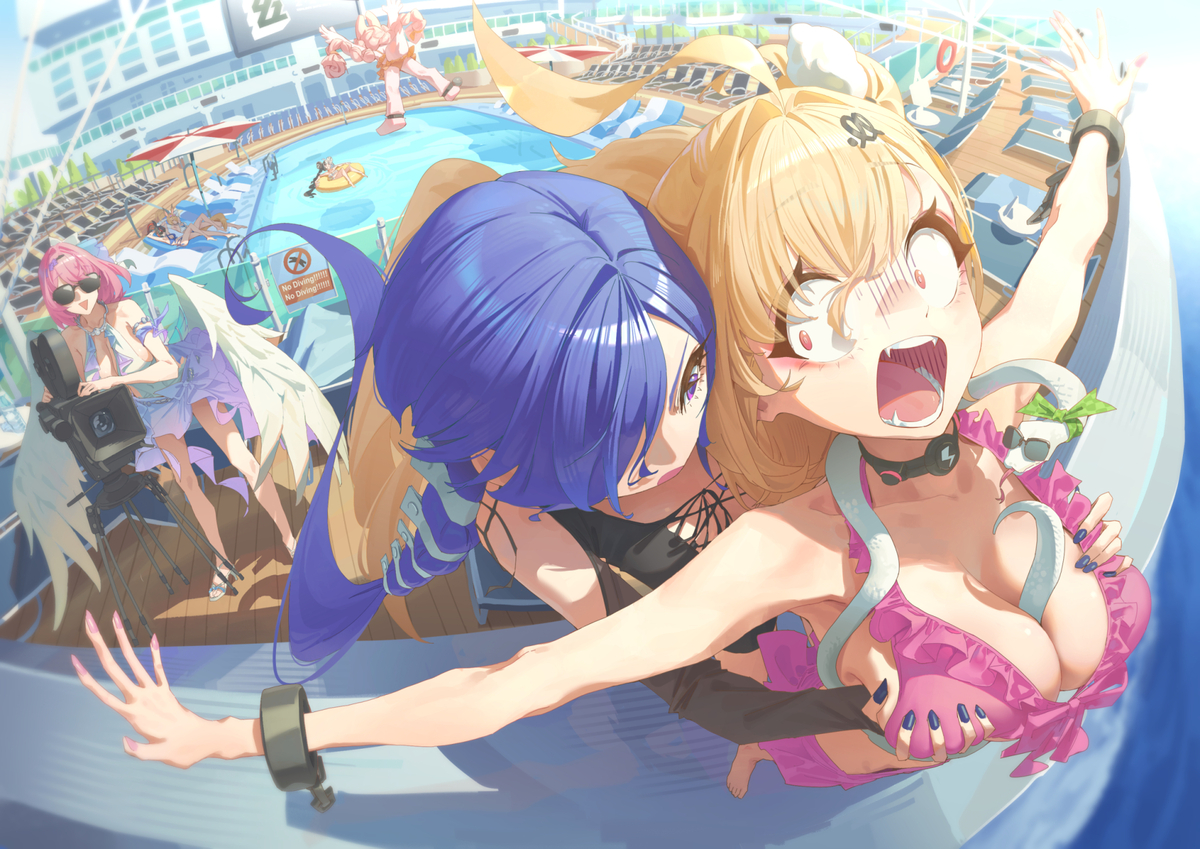 This is a pixiv picture whose title is ZZZ2ndANNI.
