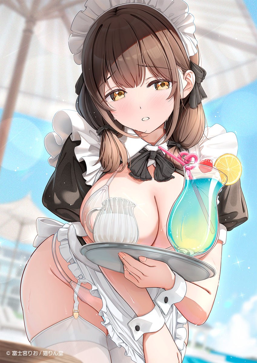 This is a pixiv picture whose title is 🏖️.
