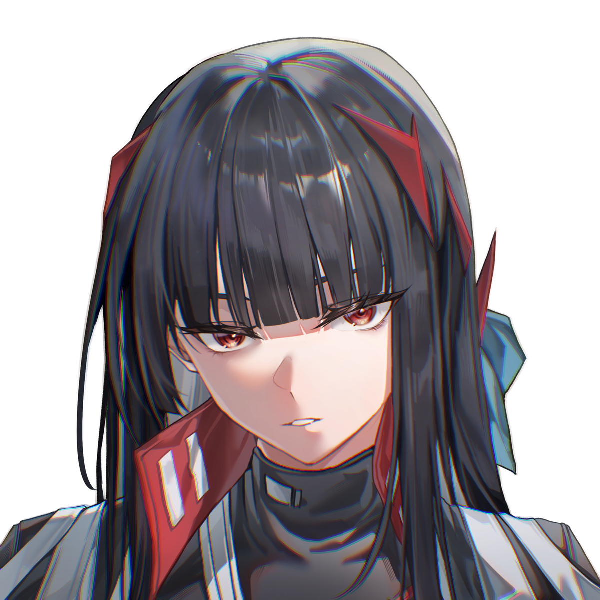 This is a pixiv picture whose title is 军官oc.