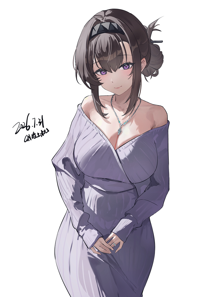 This is a pixiv picture whose title is 博士 你就那么喜欢别人的妈妈吗？.