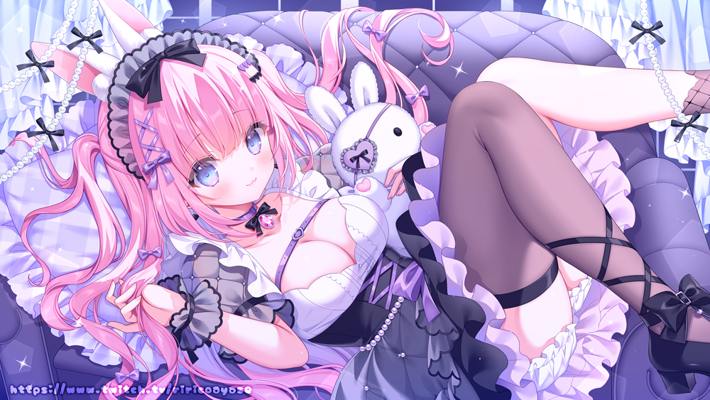 This is a pixiv picture whose title is 彩星りりこさんイラスト.