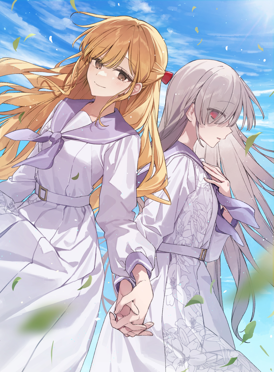 This is a pixiv picture whose title is 振り向きなさい、わたくしに！.