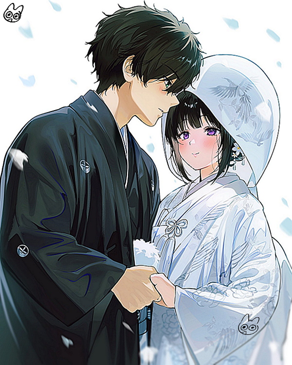 This is a pixiv picture whose title is 奉える.