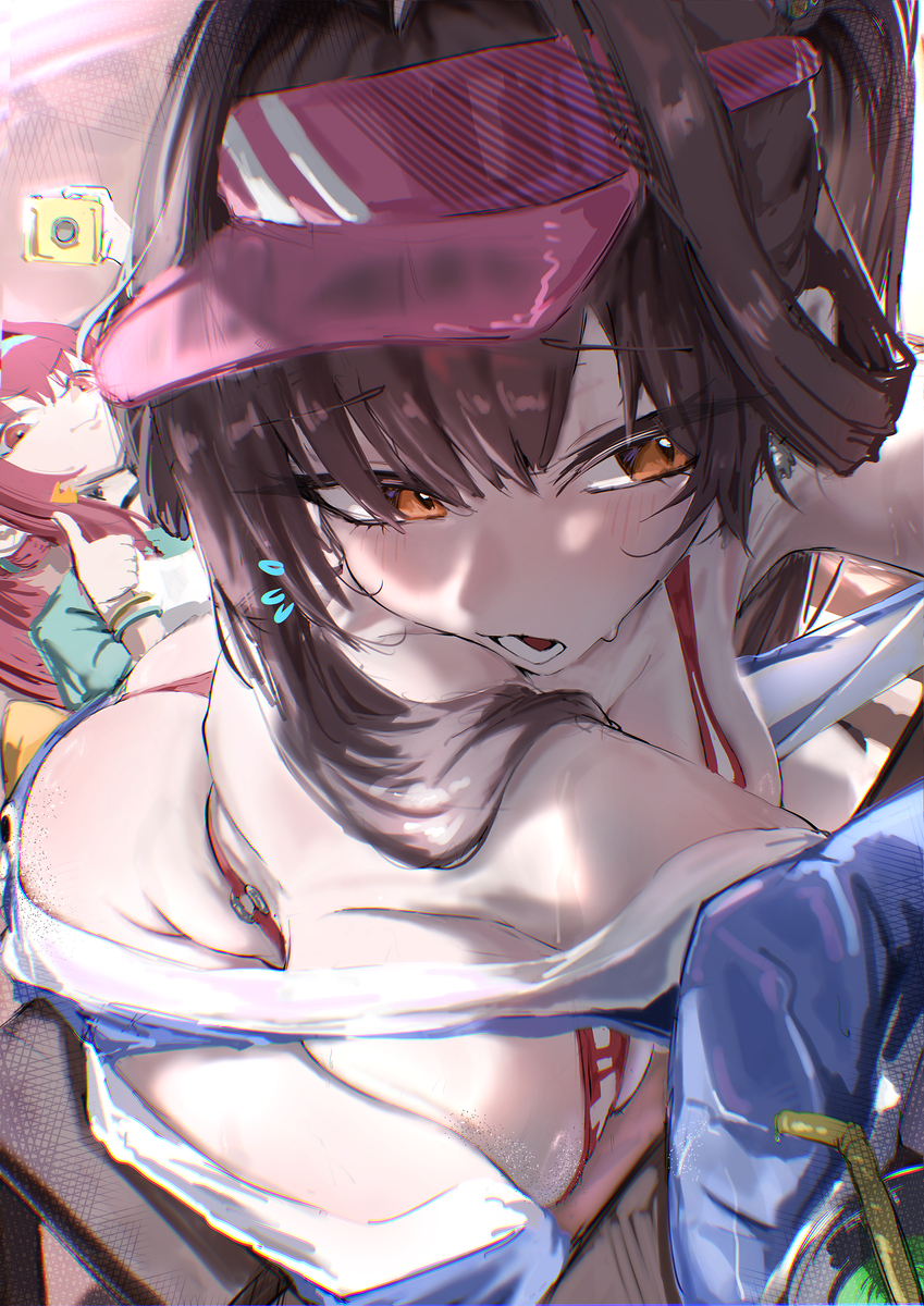 This is a pixiv picture whose title is Nice shot 😉👍.