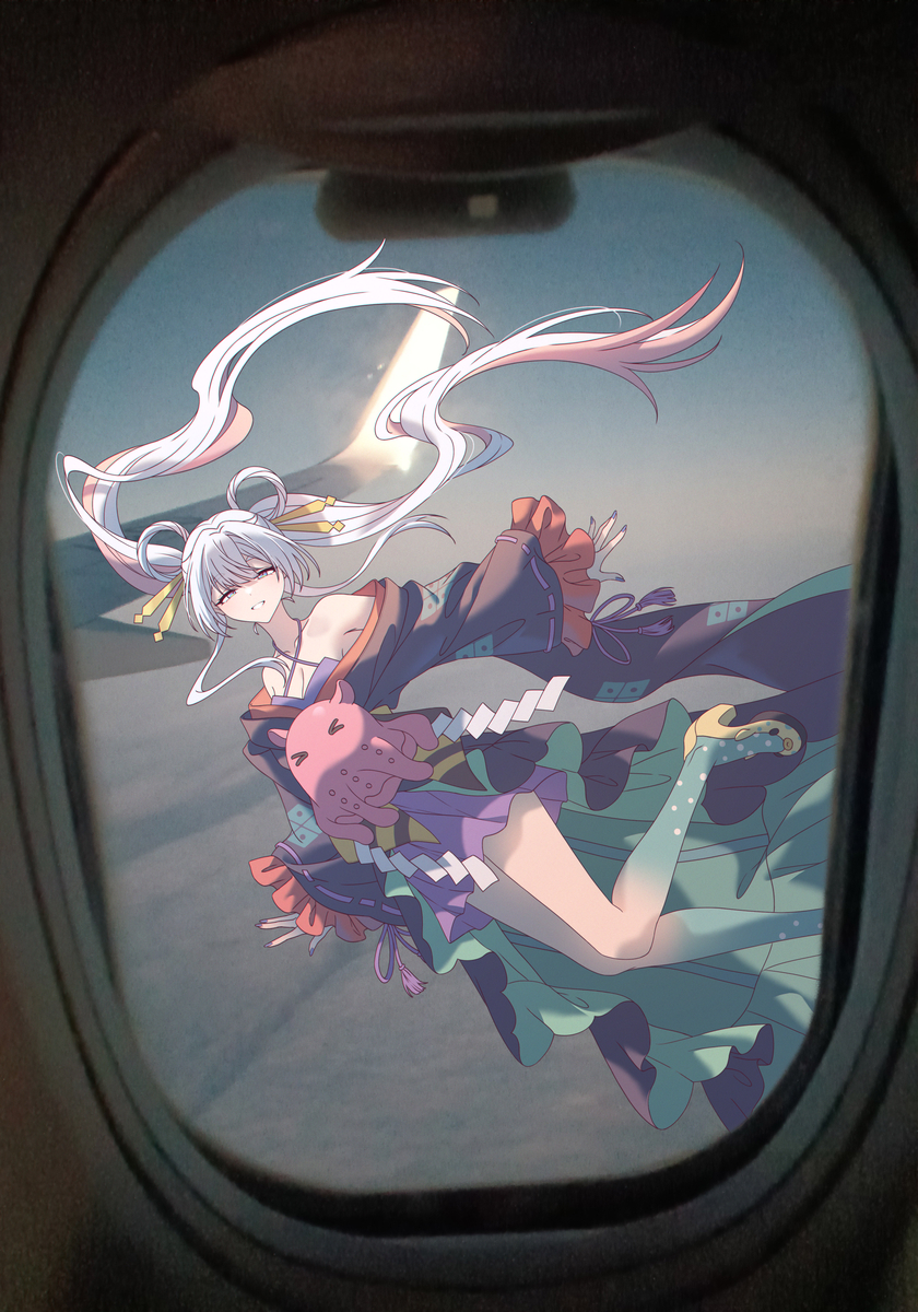 This is a pixiv picture whose title is ☁️~.