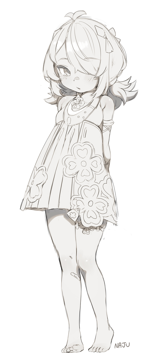 This is a pixiv picture whose title is ZZZ lolis sketches.