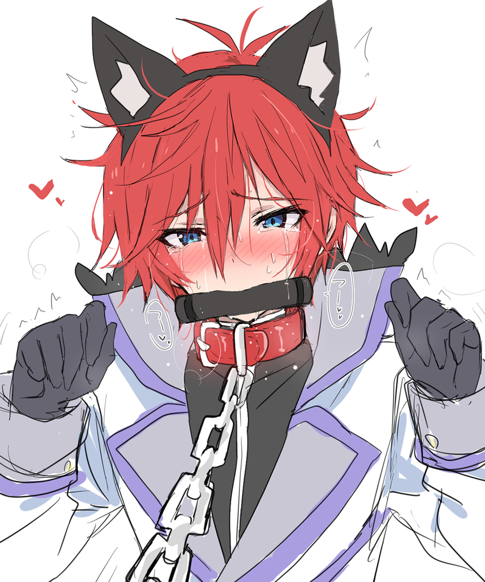 This is a pixiv picture whose title is ※少し注意？※.