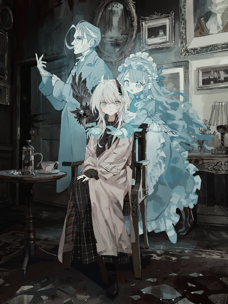 This is a pixiv picture whose title is ブラックウッドの遺言.