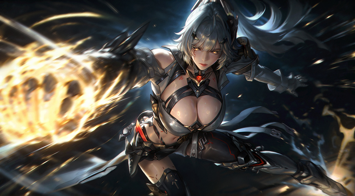 This is a pixiv picture whose title is 崩坏3 赫丽娅.