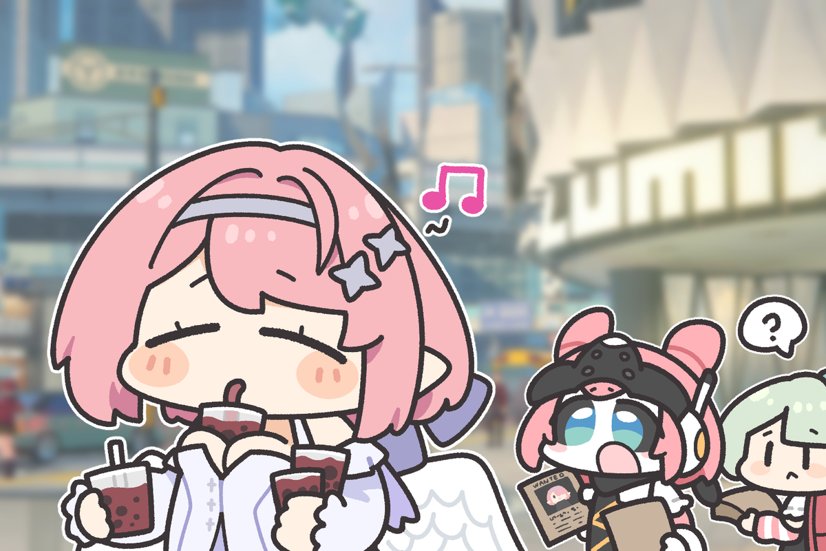 This is a pixiv picture whose title is 현상수배범을 발견한 깡통.