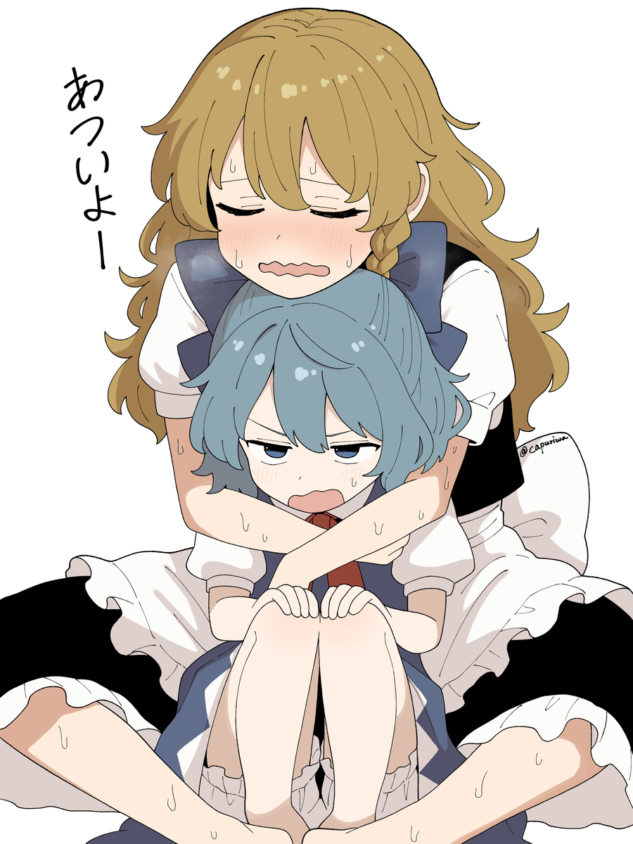 This is a pixiv picture whose title is マリチル.