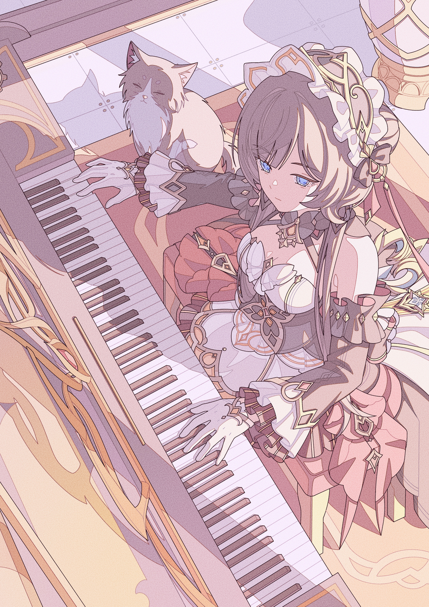 This is a pixiv picture whose title is 午後.