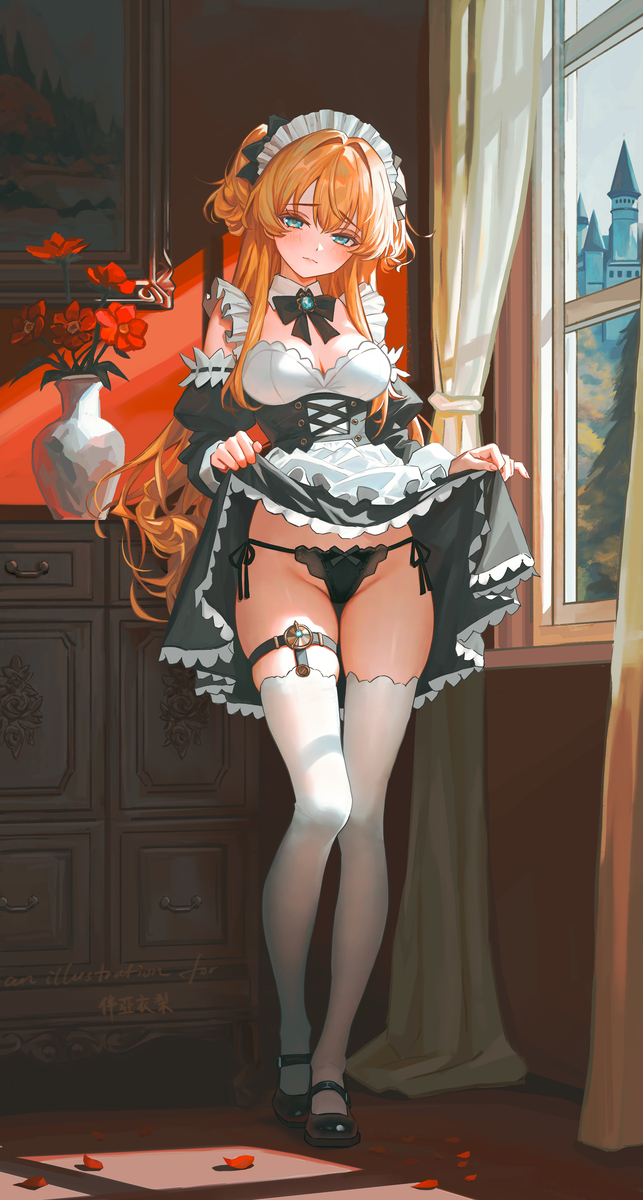 This is a pixiv picture whose title is 【request】橘花怜.