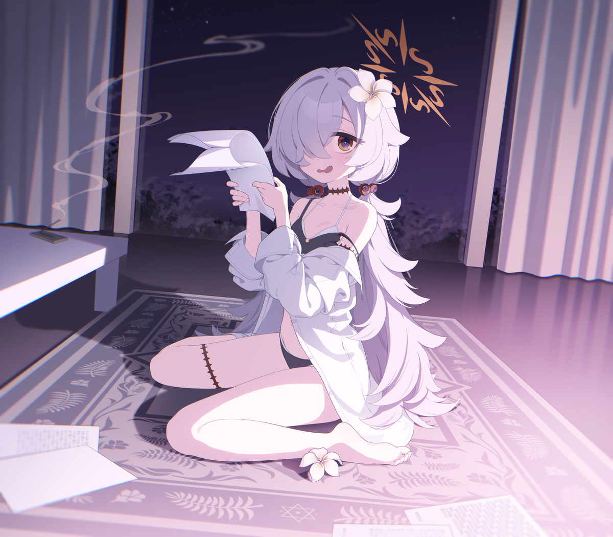 This is a pixiv picture whose title is カノエ.