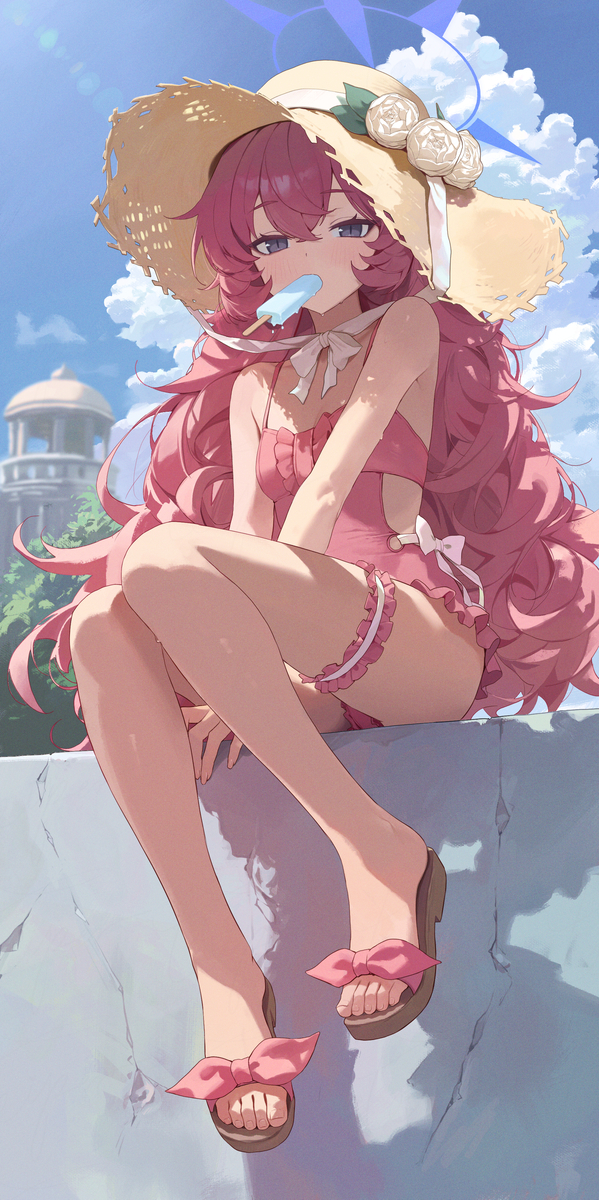 This is a pixiv picture whose title is イロハ.