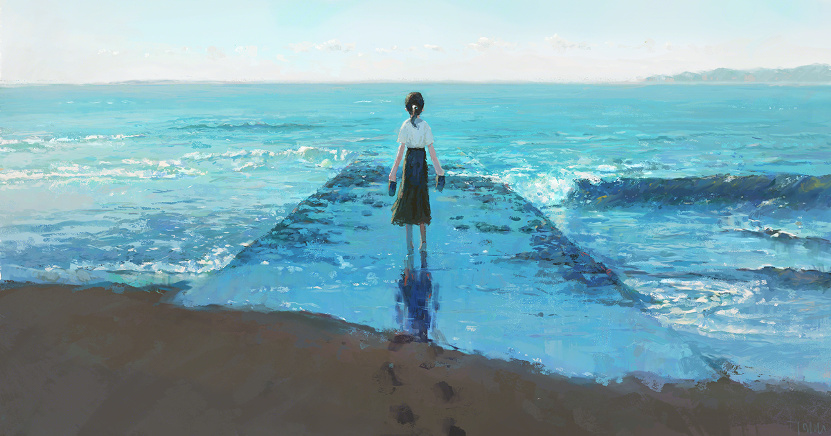 This is a pixiv picture whose title is 無題.